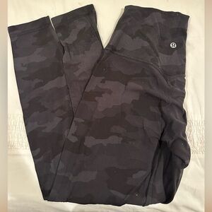 Lululemon Black Camo Align Leggings